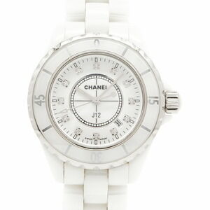 Chanel J12 H1628 White Dial Women's Watch